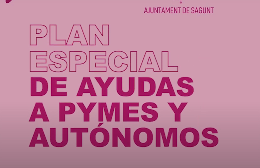 Demà s'obri el termini de sol·licitud de les ajudes del Pla Especial d'Ajudes a Pimes i Sector Autònom de Sagunt