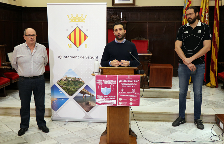 L'Ajuntament de Sagunt generalitza que cada persona transite sempre per la vorera que li queda a la seua dreta