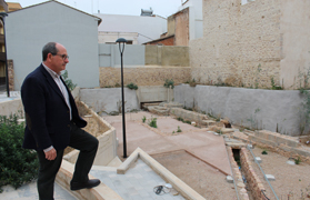 El Ayuntamiento de Sagunto reanuda las obras para acabar el parque arqueológico de la calle Huertos