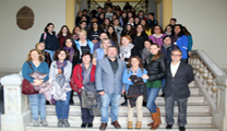 L'Ajuntament de Sagunt rep als estudiants del programa europeu Erasmus Plus