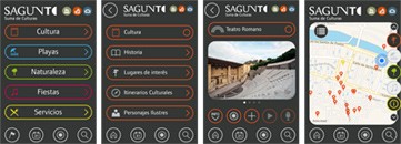 pantallas saguntour