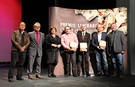 Àlan Greus, Juan Carlos Elijas y Joan Ramon Gironès, ganadores de los Premios Literarios “Ciutat de Sagunt” 2017