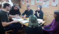 L'alcalde i el delegat de Cooperació es reuneixen amb representants de la “Tenda de Tot el món”