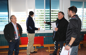 Las obras realizadas en el colegio Ausiàs March han finalizado hoy oficialmente