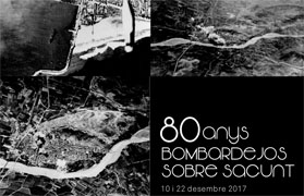 El domingo tendrá lugar una jornada de conmemoración del 80 aniversario de los bombardeos de Sagunto