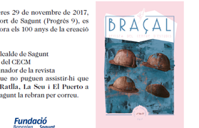El Centre d’Estudis del Camp de Morvedre presenta un nuevo número de la revista Braçal