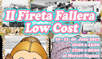 La II Fireta Fallera Low Cost vuelve este fin de semana al Mercado Municipal de Sagunto