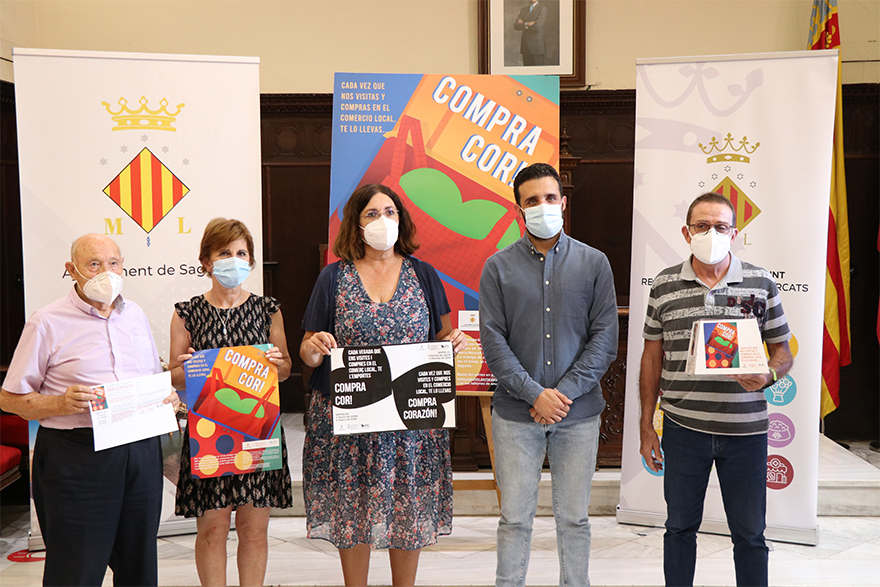 L'Ajuntament de Sagunt llança una nova edició de la campanya de dinamització amb sortejos i premis per a qui compre en el comerç local