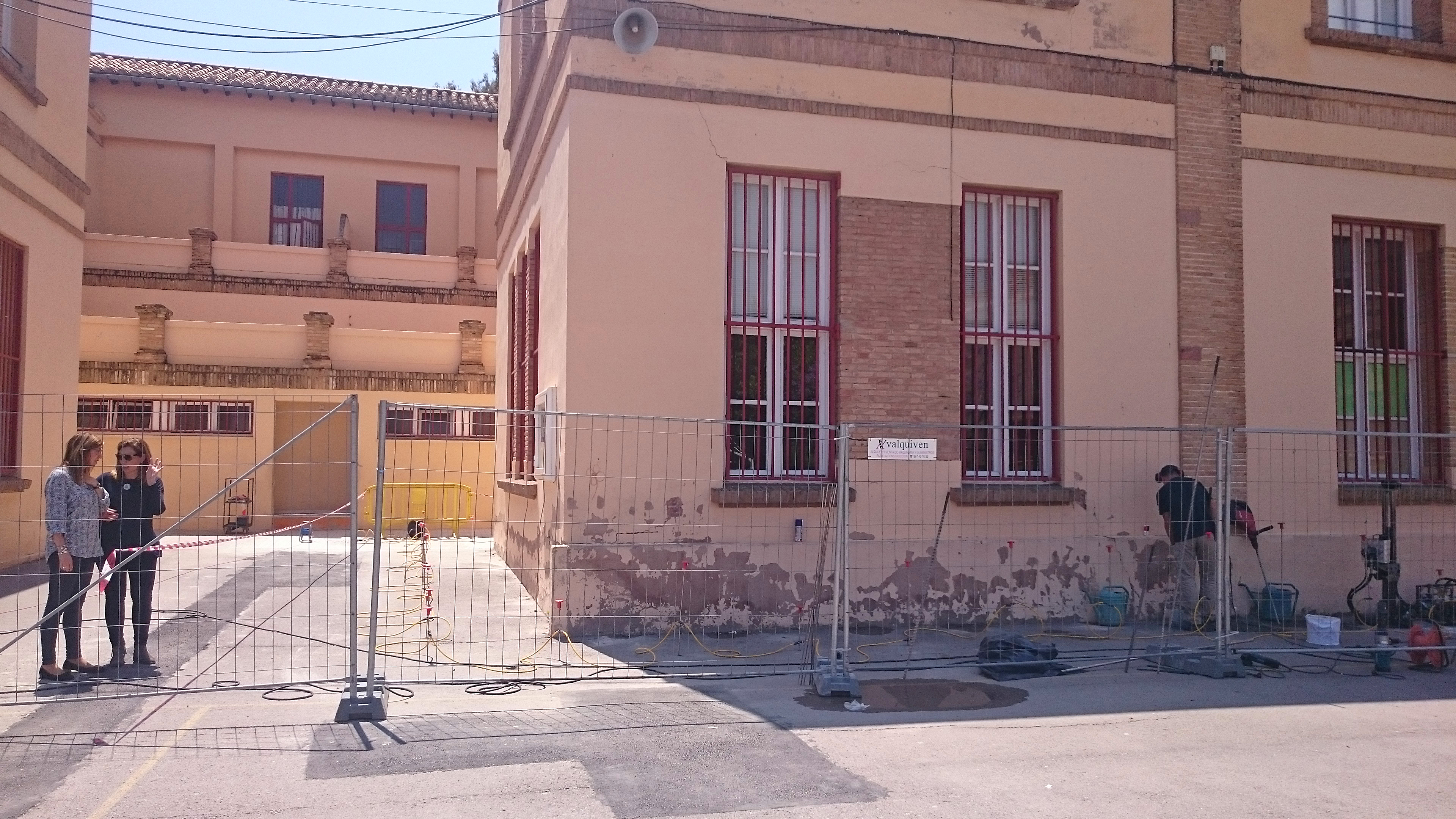 La conselleria i la delegació d'Ensenyament han reforçat l'estructura d'un mòdul del CEIP Cronista Chabret