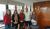 Els delegats de Promoció Econòmica i Presidència es reuneixen amb la Direcció General de Formació i Ocupació