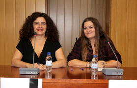María Giménez califica de “muy enriquecedora y reveladora” la proyección y posterior charla de “Él nunca me pegó”, de Irantzu Varela
