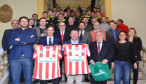 Fertiberia signa en l'ajuntament un conveni de patrocini amb el CBM Puerto Sagunto per a les pròximes quatre temporades