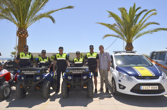 Roser Maestro felicita a la Policia Local de Platges que ha donat auxili a 190 persones