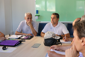 El concejal de Participación Ciudadana se reúne con la Federación de Asociaciones de Vecinos 