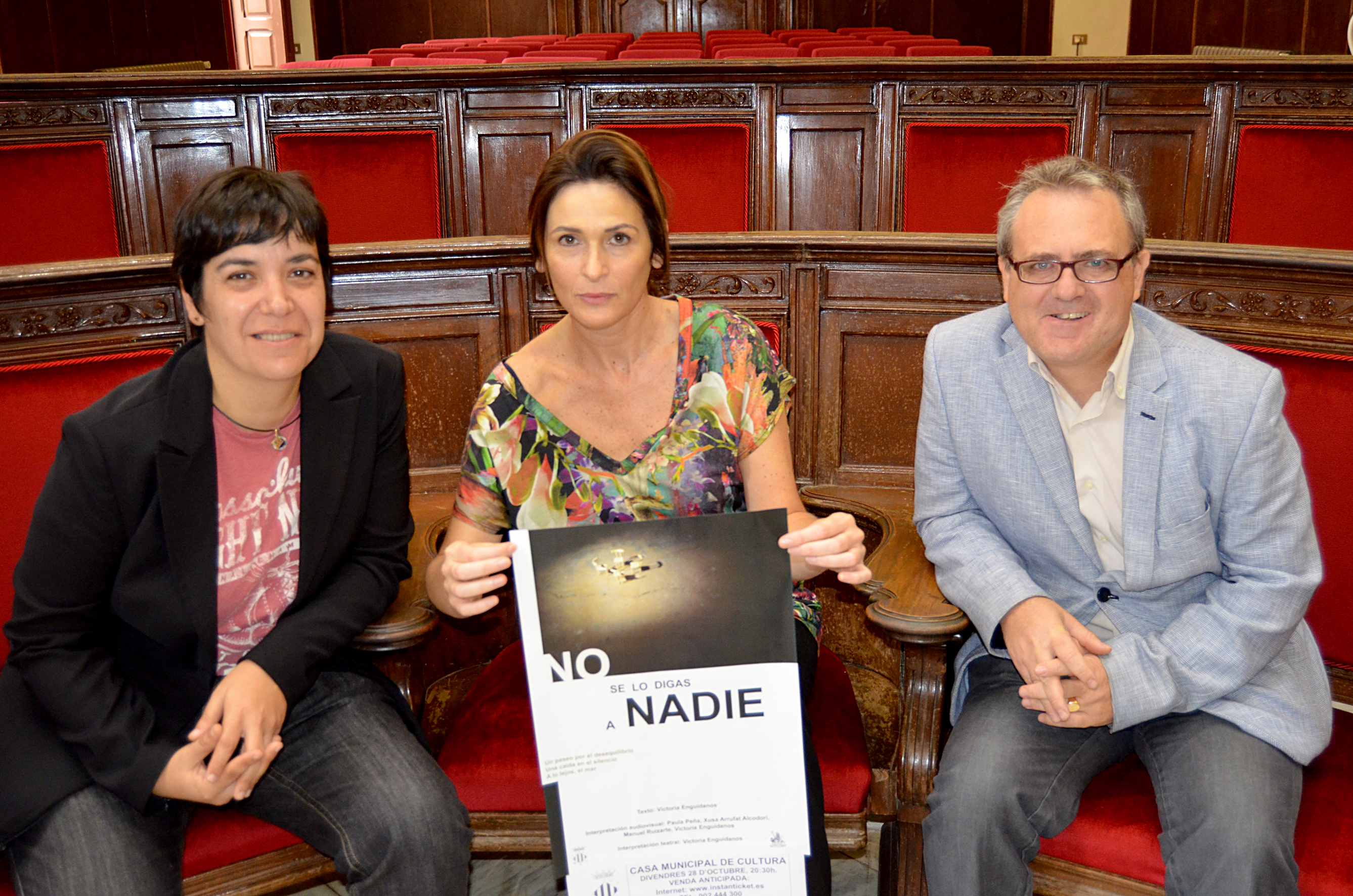 L'Ajuntament de Sagunt estrena l'obra “No se lo digas a nadie” de l'artista local Victoria Enguídanos