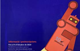 La inscripció a l'Escola de Robòtica finalitza el 4 d'octubre