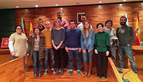 El regidor de Joventut, Guillermo Sampedro, assisteix a la junta general de la Xarxa Joves.net