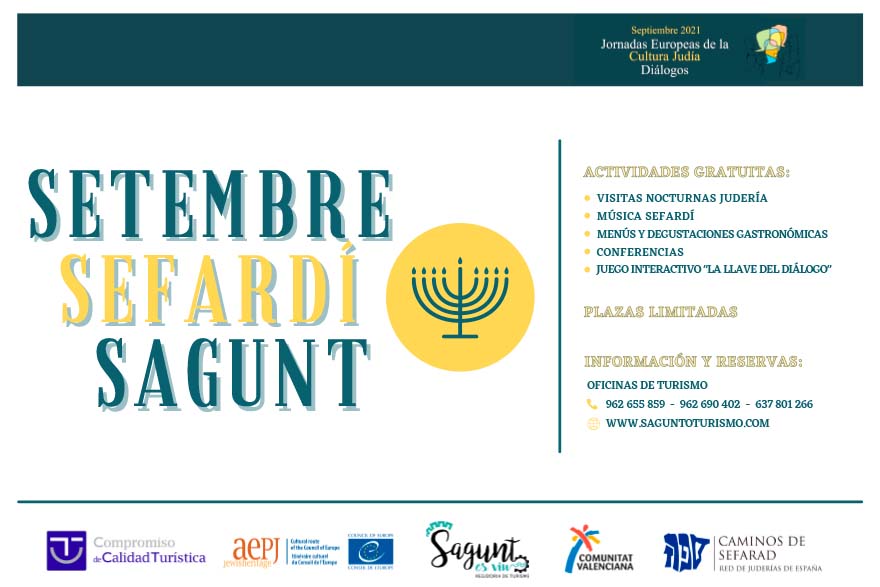 Sagunt continua este divendres la celebració del I Setembre Sefardita amb una conferència i una visita guiada a la Jueria