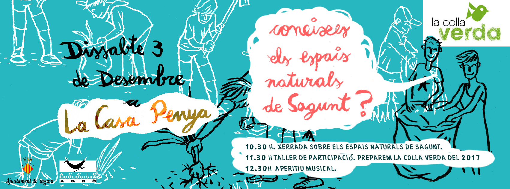 La Colla Verda i Acció Ecologista-Agró preparen el nou programa d'activitats per a 2017