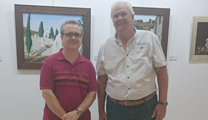 Ahir es va inaugurar l'exposició “Óleos y dibujos de España” de Francisco Rodríguez