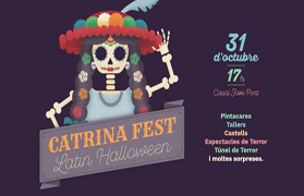 Juventud ultima los preparativos para la Catrina Fest-Latin Halloween de mañana 
