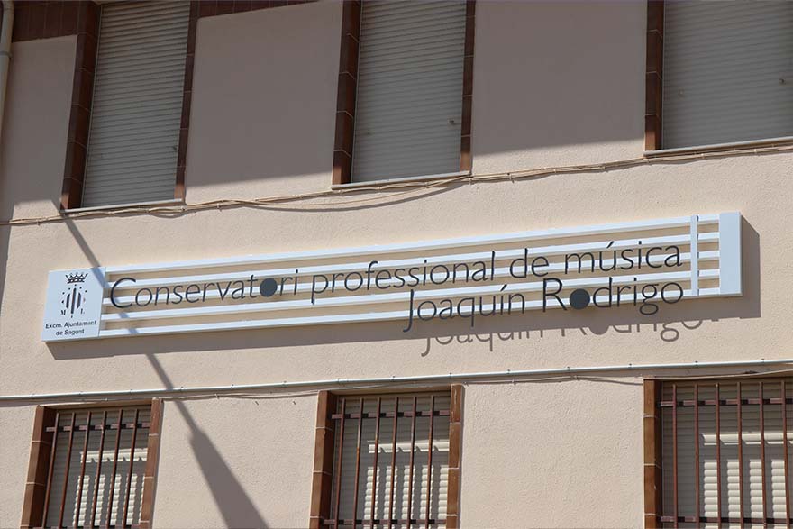 La Generalitat concedix una subvenció de 124.415 € a l'Ajuntament de Sagunt destinada al manteniment del Conservatori