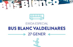 El Bus Blanco te lleva a esquiar a Valdelinares el 27 de enero
