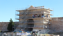 Las obras de la Puerta de Almenara están finalizando