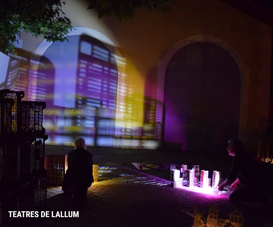Teatres de la Llum omplirà de llums i ombres el Casino de la Gerència este dissabte