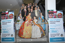 L'alcalde de Sagunt va assistir a la inauguració de l'Exposició del Ninot