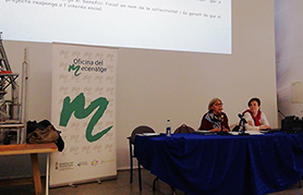 El secretario autonómico de Cultura y Deporte presenta en el Horno Alto la oficina de Mecenazgo de la Comunidad Valenciana a la comarca