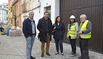 Les obres de rehabilitació urbana de l'entorn del carrer Herois executades amb el Pla d'Ocupació de les Administracions suposen una inversió de 128.623 euros