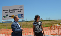 Las obras de Parc Sagunt finalizarán el próximo 7 de julio