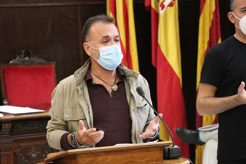 Concejal IP en el pleno