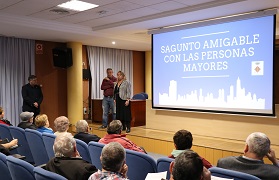 El Ayuntamiento de Sagunto presenta el Programa “Sagunto Ciudad Amigable con las Personas Mayores” 