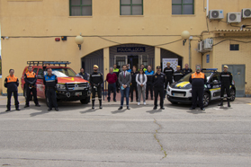L'UME impartix formació sobre desinfecció i protocols a Sagunt a equips de la Policia Local, Protecció Civil, Vigilància Rural i SAG