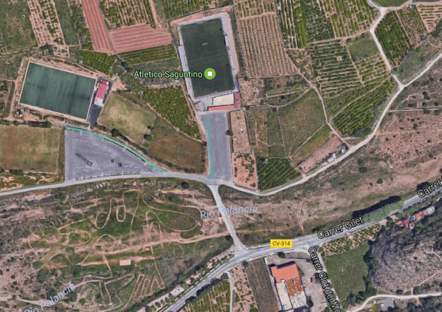 El ple aprova sol·licitar la millora de la seguretat en els accessos als camps de futbol de Xulla i de l'Atlètic Saguntí