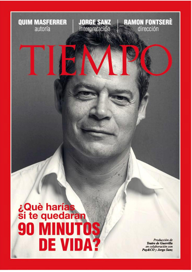 Jorge Sanz protagonitza l'obra de teatre “Tiempo” en la Casa de la Cultura del Port de Sagunt