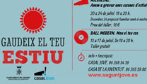 La delegació de Joventut programa tallers i una nova pel·lícula de “Cinema d’Estiu”