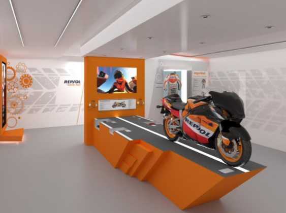 La moto amb la qual Marc Márquez va guanyar el mundial de MotoGP en 2013 estarà en el Triángulo Umbral