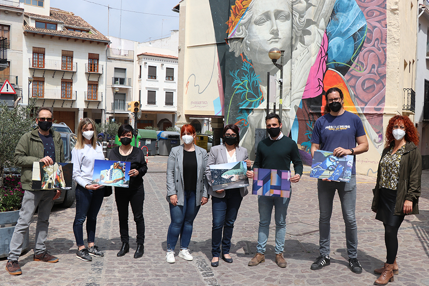 L'Ajuntament presenta la Ruta Urban Art, una iniciativa per a impulsar la cultura, la gastronomia i l'economia del municipi