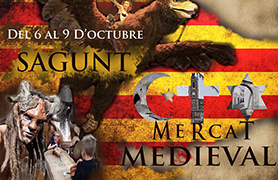 Esta tarde se inaugura el Mercado Medieval en Sagunto, el cual contará con una amplia programación de actividades