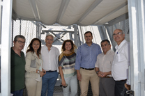 Finalitza la instal·lació de l'ascensor del monument industrial Forn Alt nº2