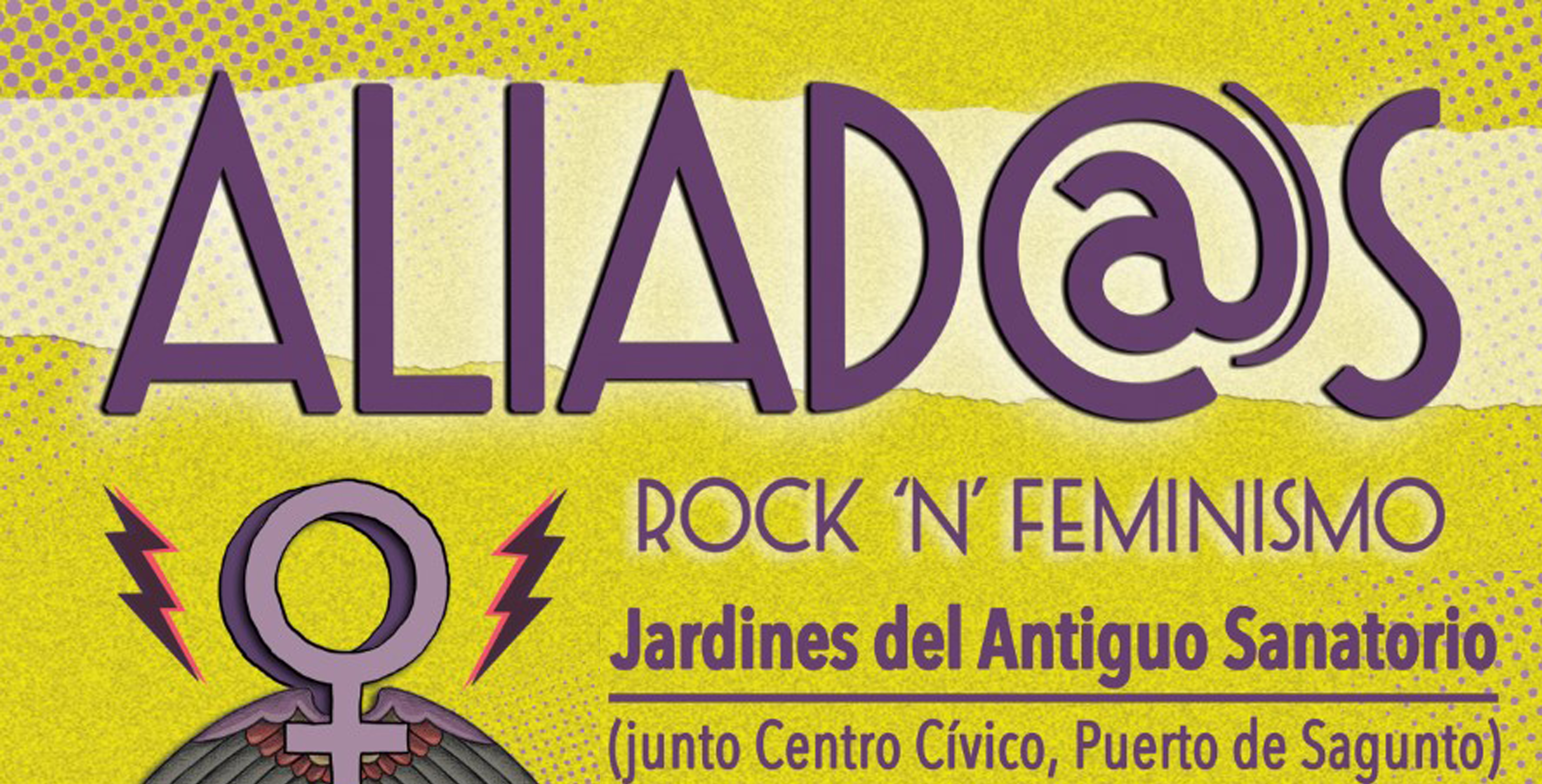 Se pospone el concierto “ALIAD@S, Rock ´n´Feminismo”