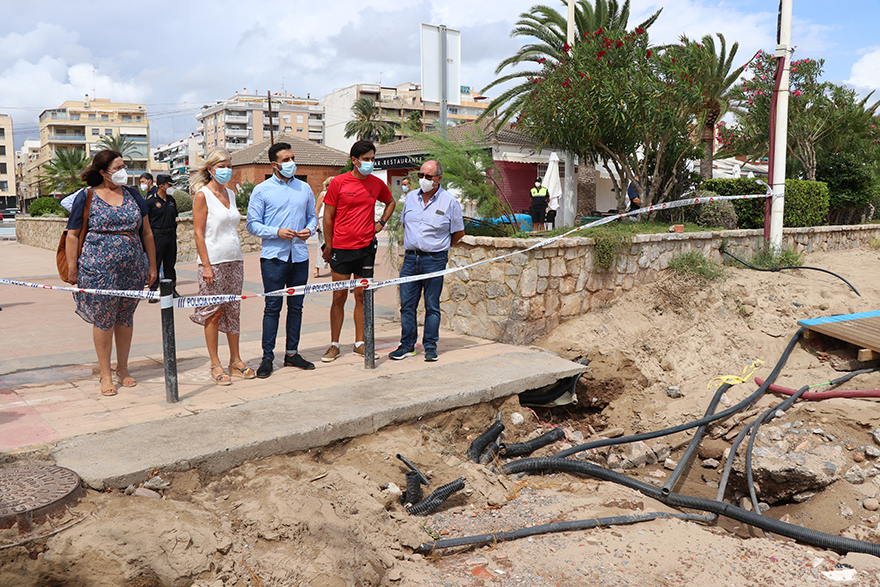 L'Ajuntament de Sagunt treballa en un Pla Director de Clavegueram i Desguàs per a pal·liar possibles futures inundacions