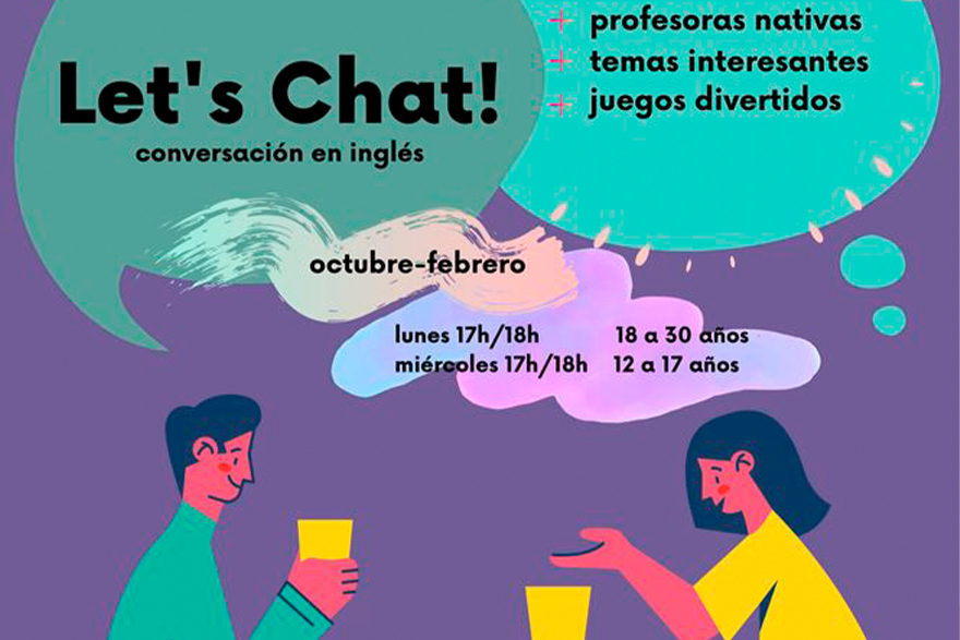 El termini d'inscripció per a les classes de conversa en anglès estarà obert fins al 30 de setembre