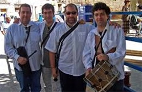 Los 'Germans Caballer' enseñarán música tradicional valenciana a alumnos de primaria mañana en la Casa de la Cultura