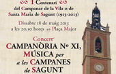 Concert: Campanòria NºXI, Música per als Campanes de Sagunt
