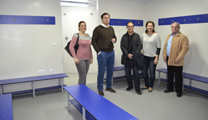L'Ajuntament de Sagunt ha invertit més de 174.000 euros a millorar els vestuaris del poliesportiu internúclis amb l'II Pla de Ocupació